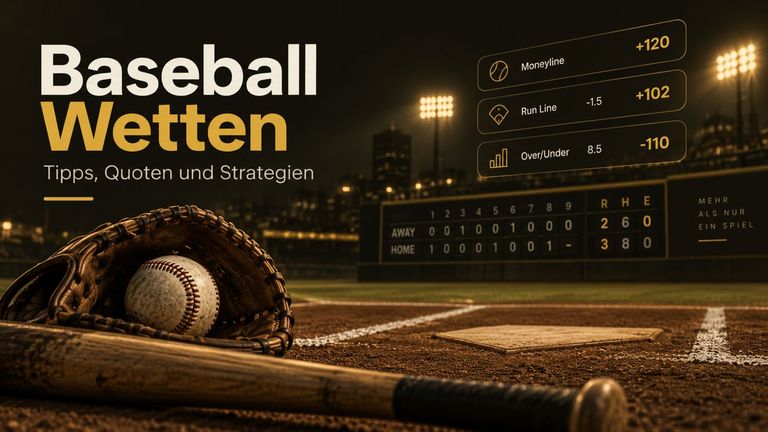 Baseball Wetten auf die MLB: Einzelspiel, Spielerwetten und Langzeitwetten