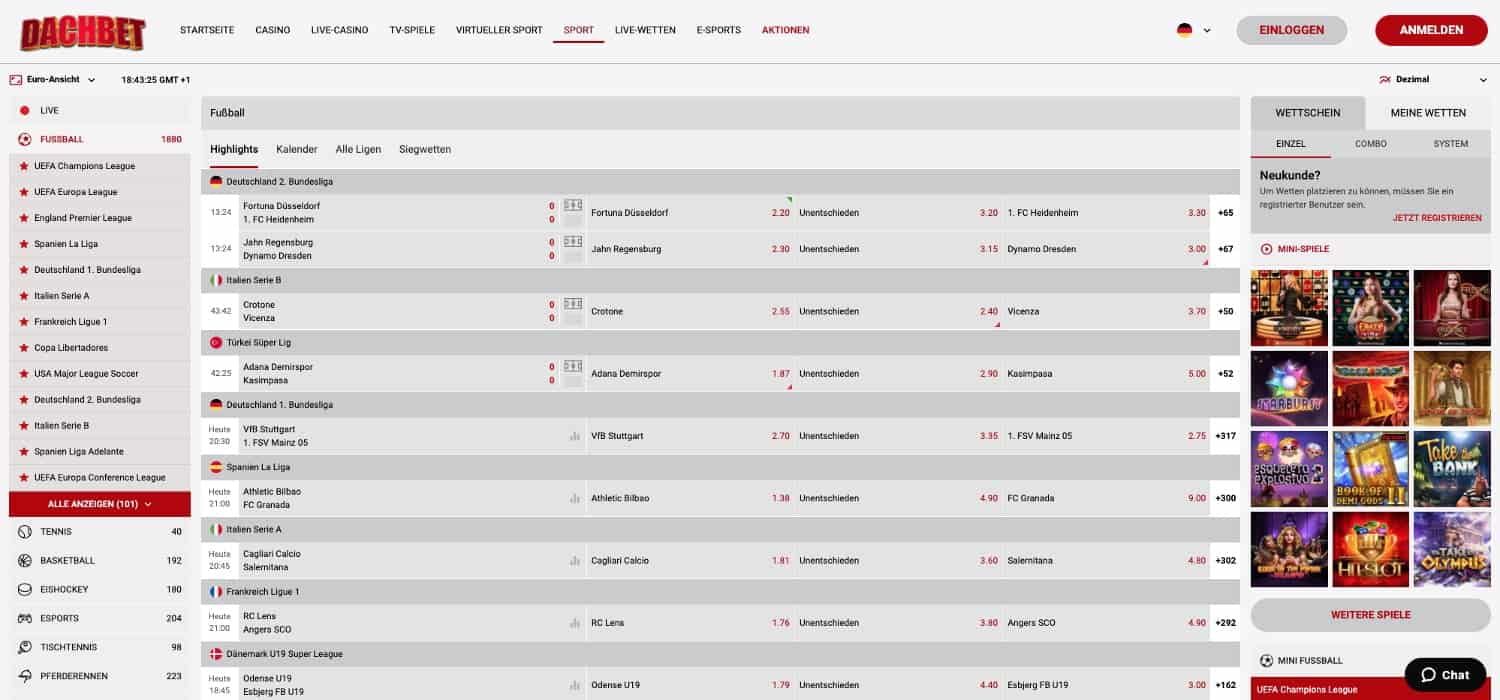 Fußball Wetten