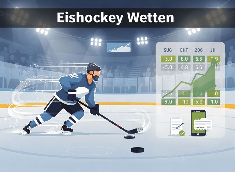 Eishockey Wetten erklärt: Alle Wettarten im Detail