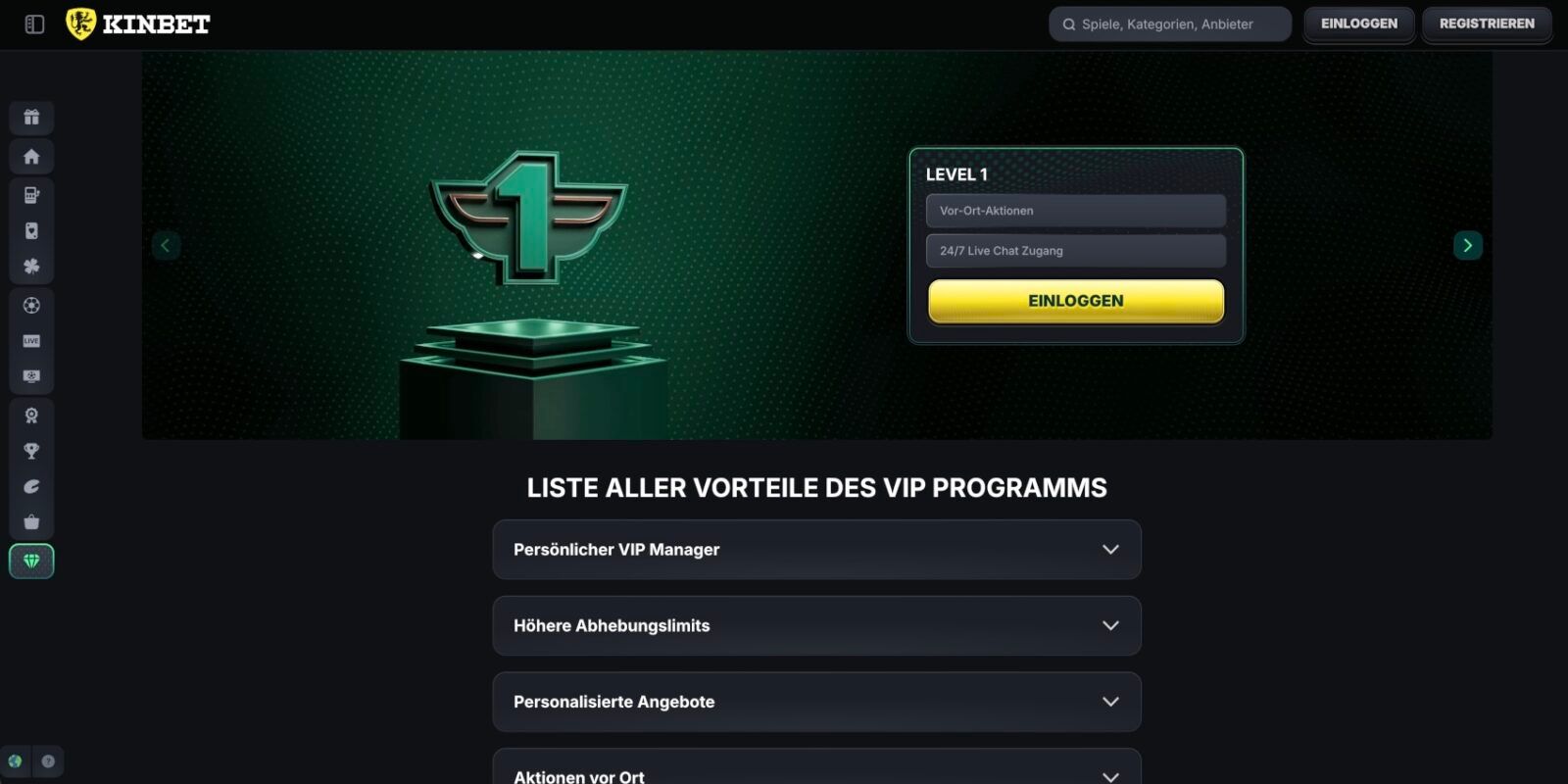 Kinbet VIP