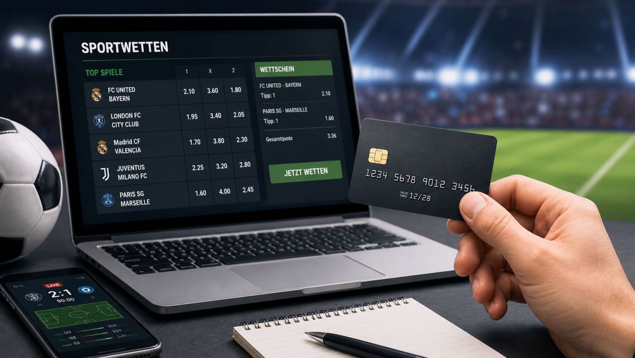 Sportwetten mit Kreditkarte