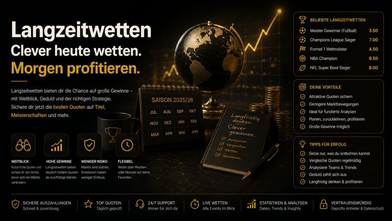 Wie funktionieren Langzeitwetten?