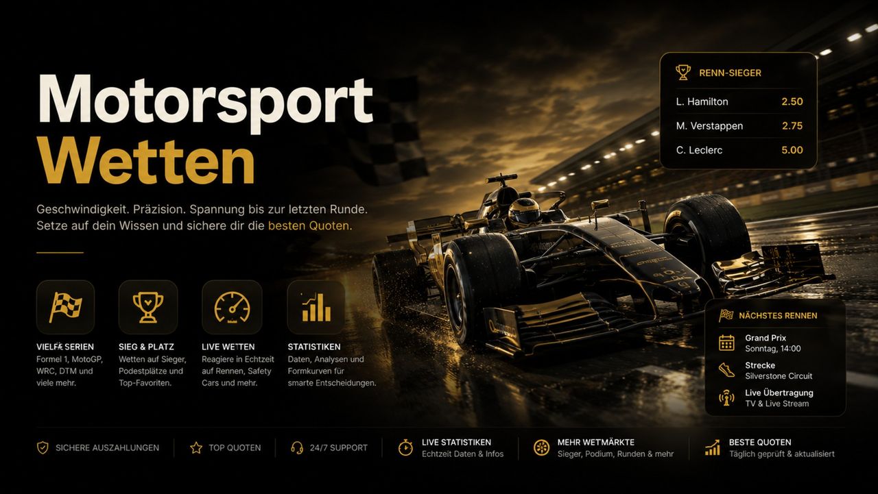 Motorsport Wetten