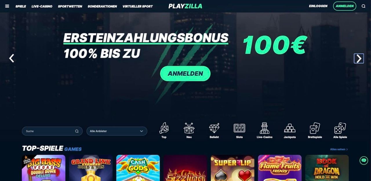 Playzilla Bonus