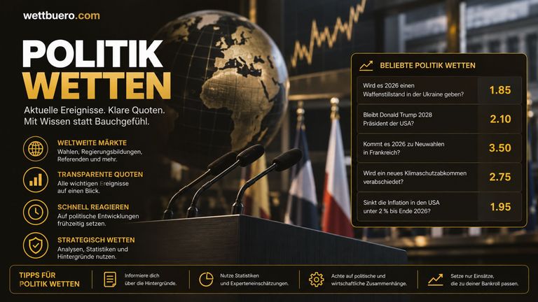 Wie funktionieren Politik Wetten auf Wahlen und Ämter?