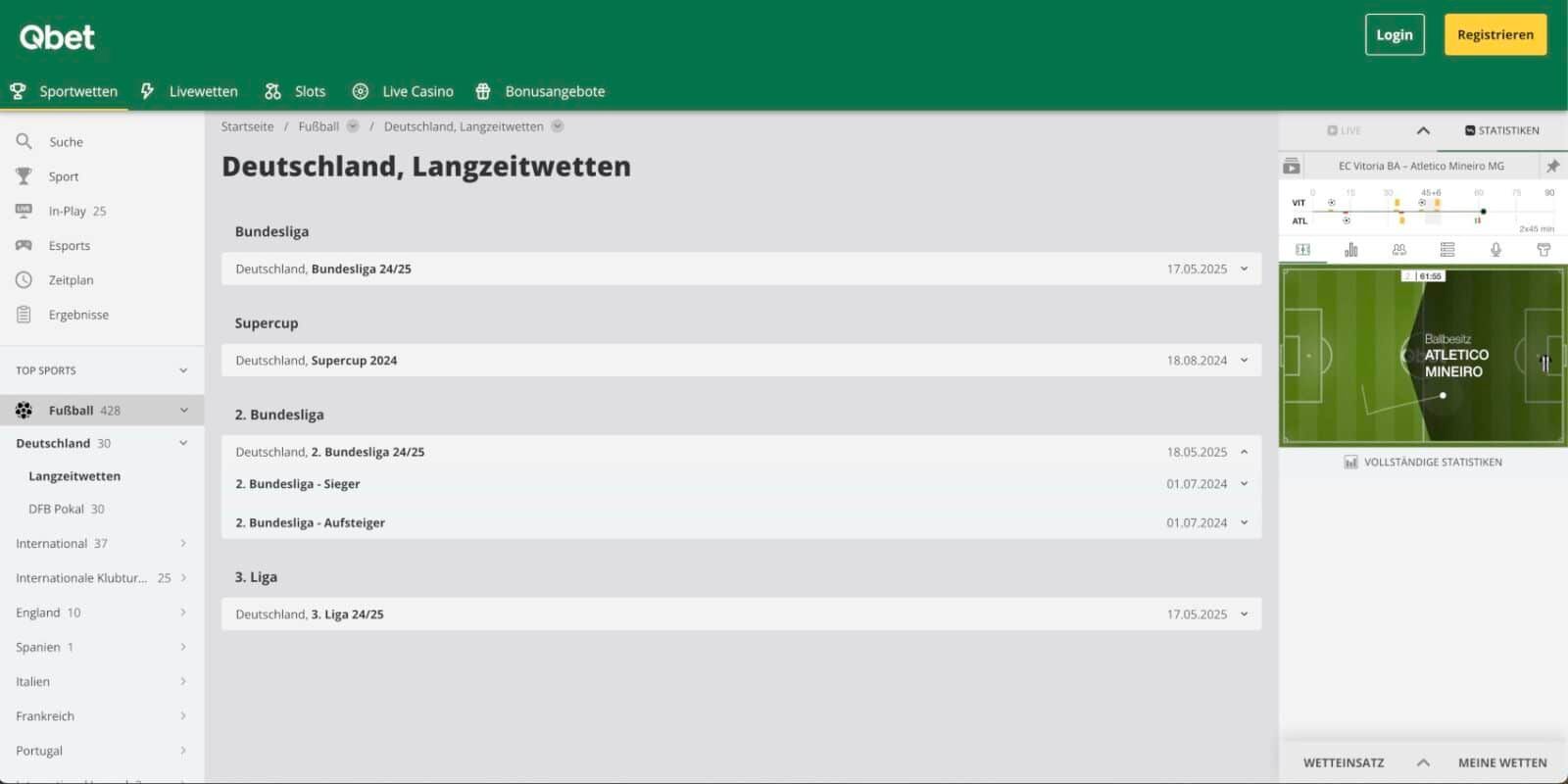 Qbet DE Langzeitwetten