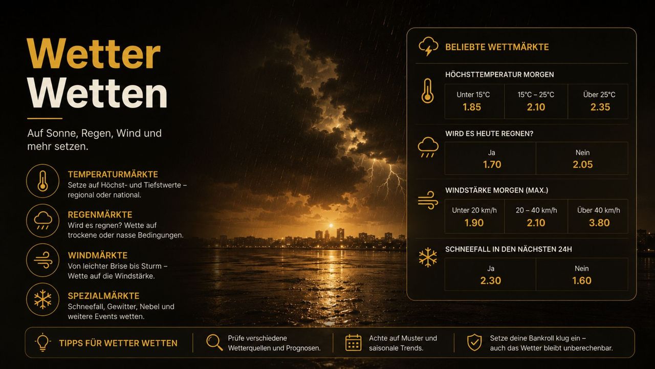 Wetter Wetten