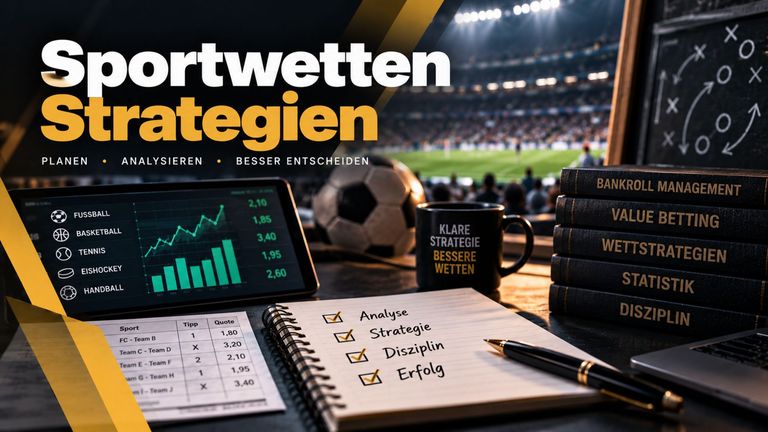 Sportwetten Strategien erklärt: Was funktioniert und was nicht